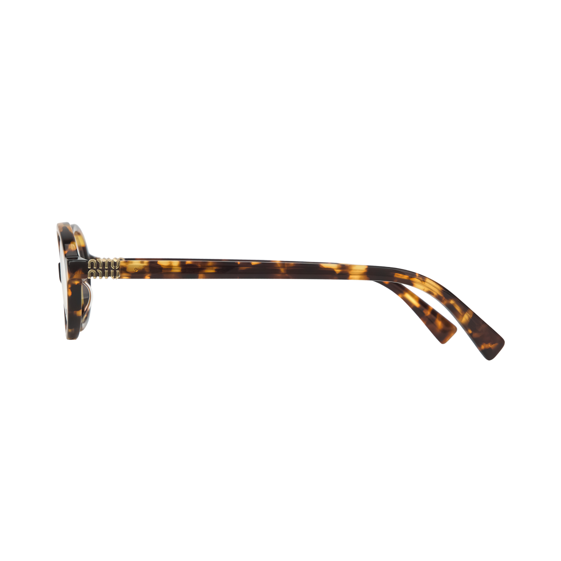 (W) 미우 미우 리가드 글라스 렌즈 라이트 하바나 아세테이트((W) Miu Miu Regard Glasses Lens Light Havana Acetate) - 3