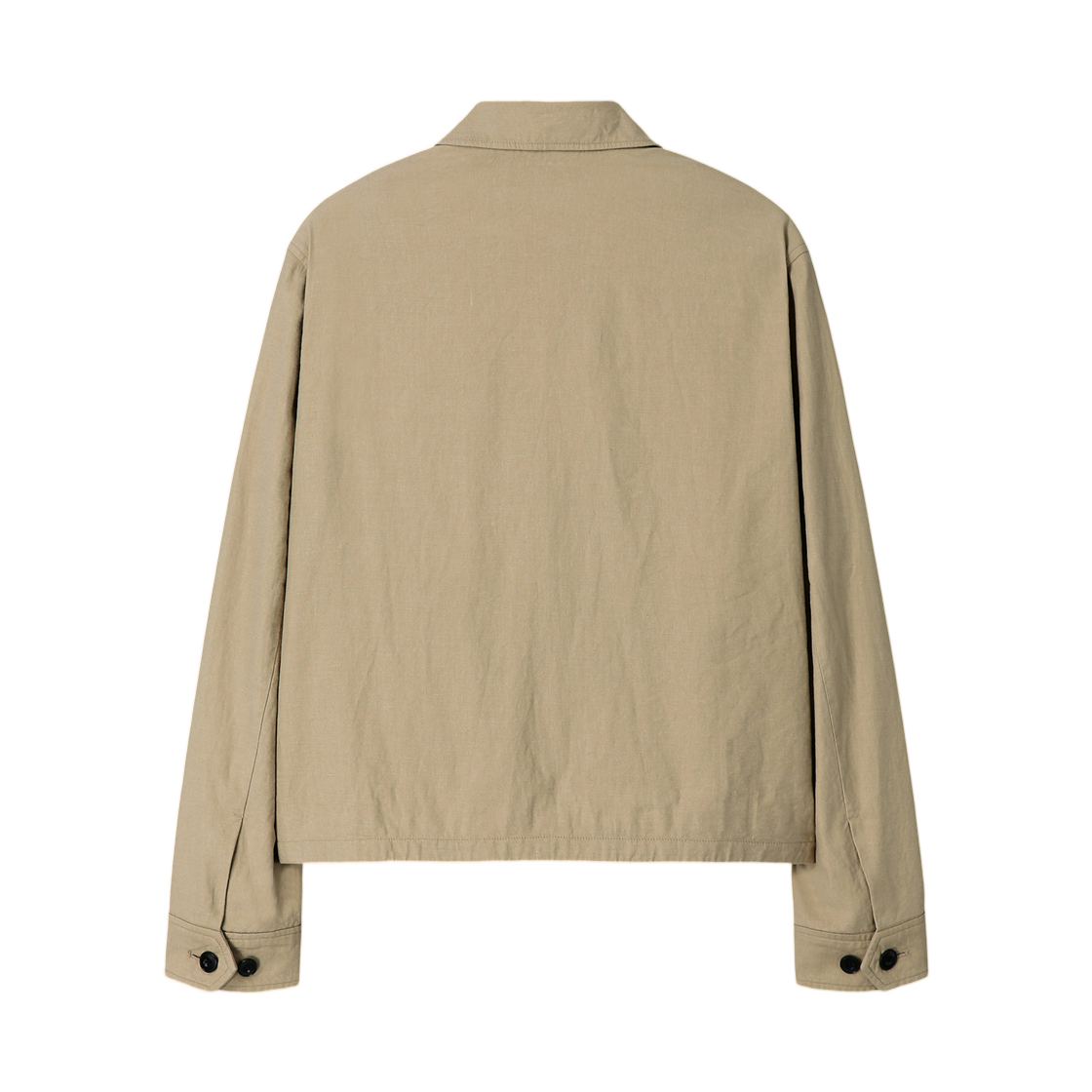 토니웩 코튼 리넨 크롭 사파리 자켓 샌드(Tonywack Cotton Linen Cropped Safari Jacket Sand) - 2