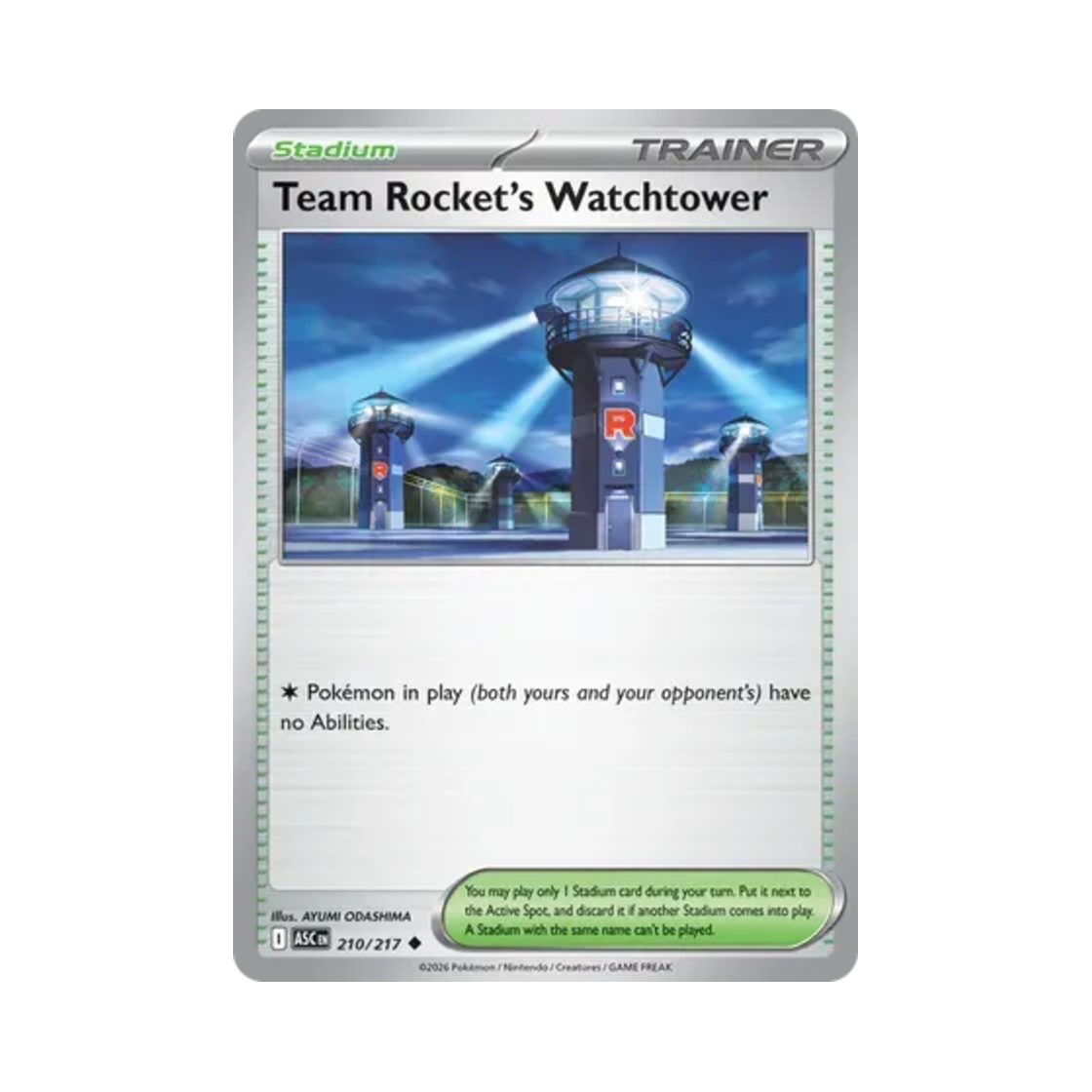 포켓몬 TCG 로켓단의 감시탑 I 메가 에볼루션 어센드 히어로즈 (영문판)(Pokemon TCG Team Rocket's Watchtower I Mega Evolution Ascended Heroes (English Ver.)) - 1