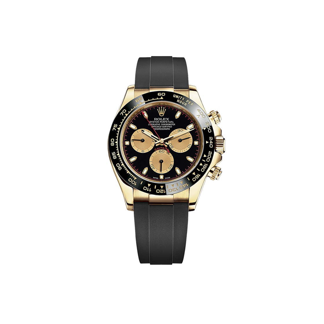 롤렉스 데이토나 40-116518LN 블랙 바 오이스터플렉스 NO.7282(Rolex Daytona 40mm 116518LN Black Bar Oysterflex No. 7282) - 1