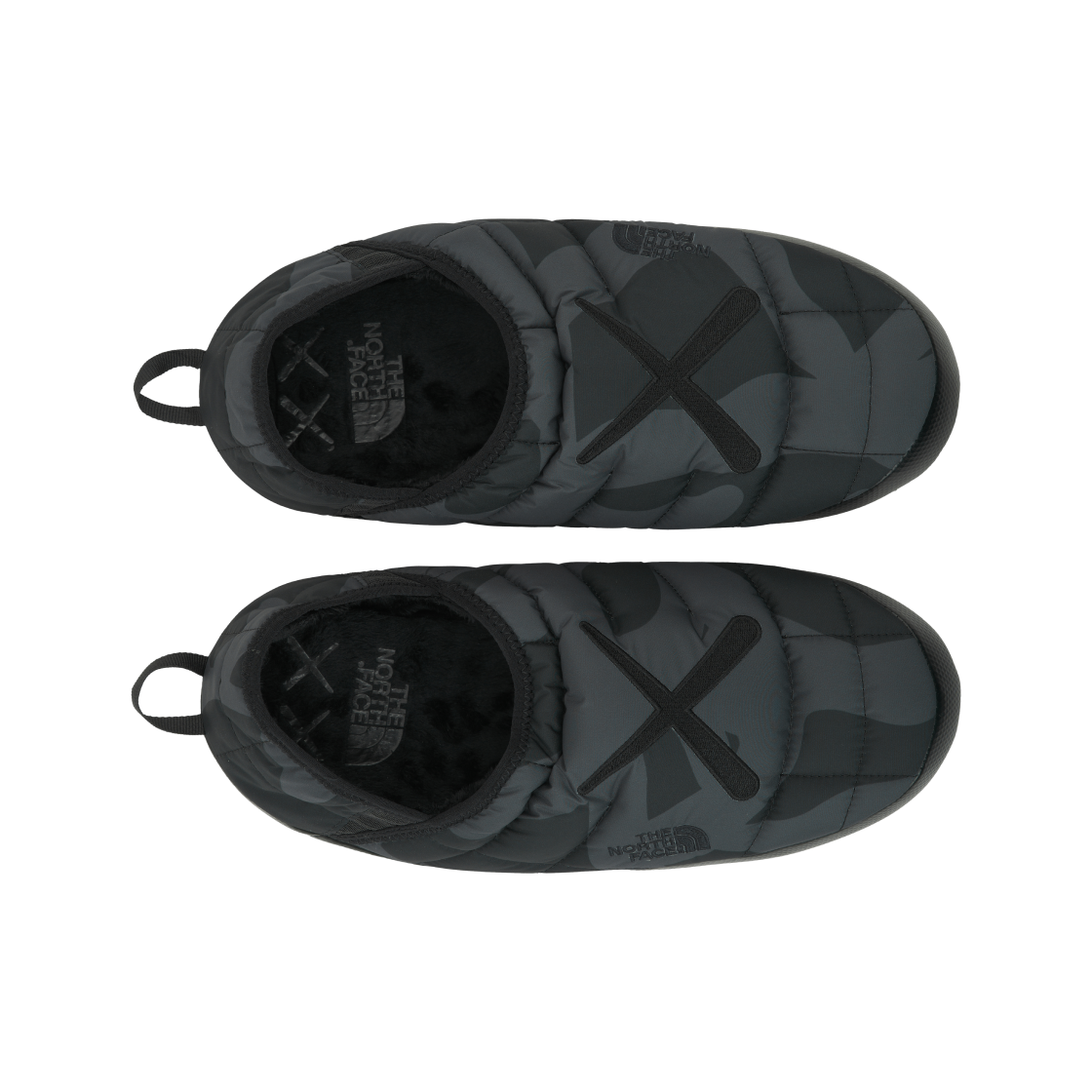 노스페이스 x 카우스 써모볼 트랙션 뮬 VP 블랙 프린트 - 22FW(The North Face x Kaws Thermoball Traction Mule VP Black Print - 22FW) - 5