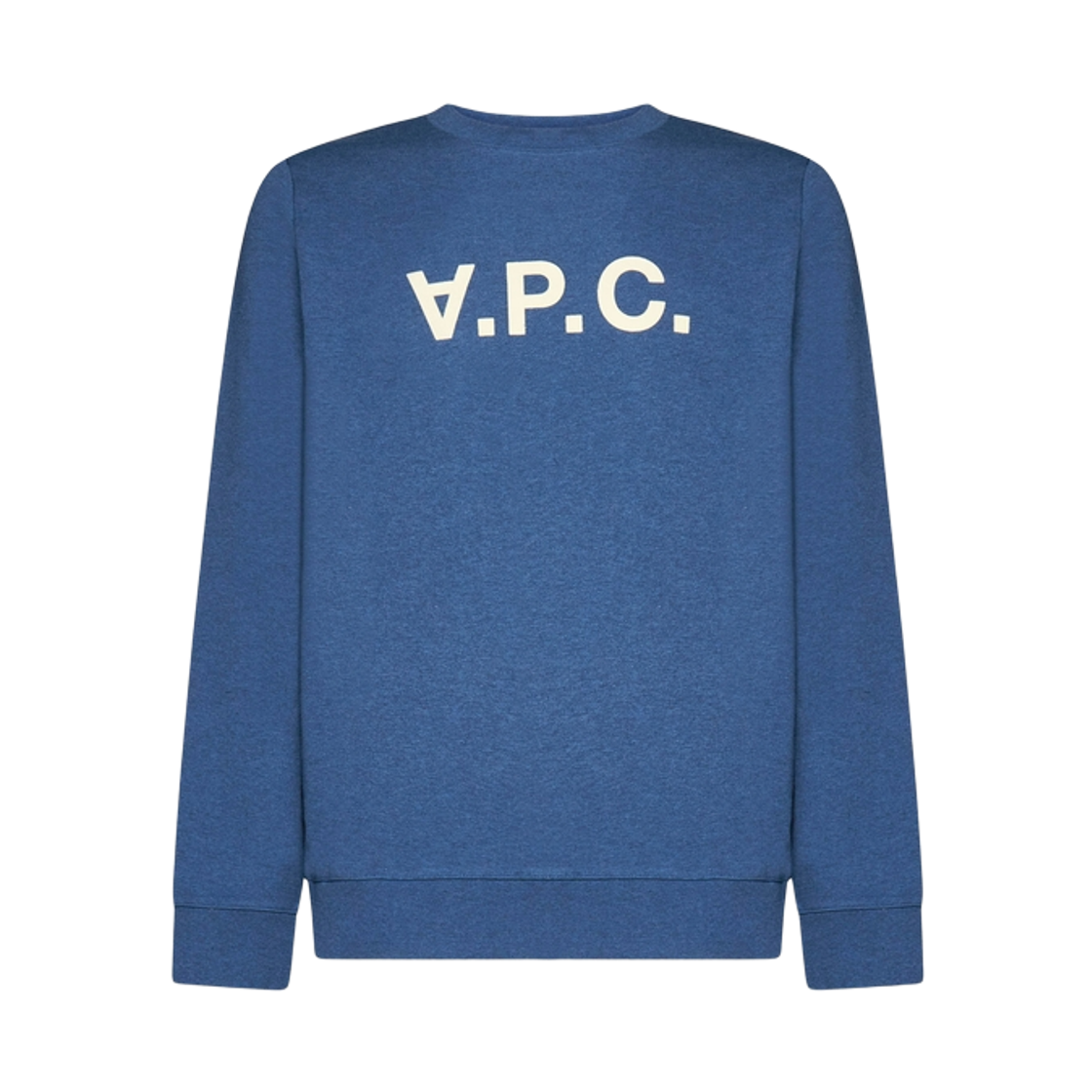 COGFJ-H27378-IAI A.P.C. VPC Logo Cotton Sweatshirt Indigo