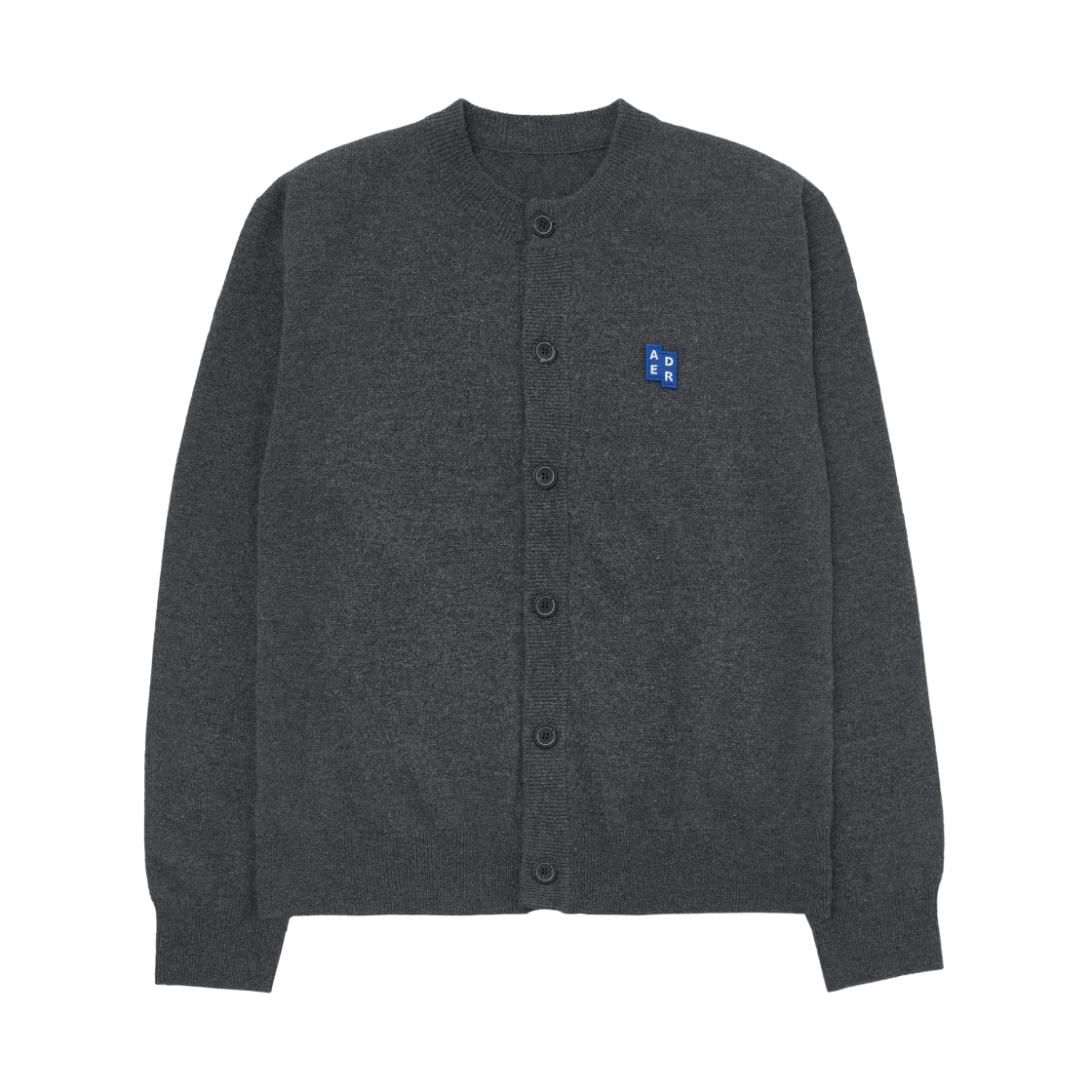아더에러 시그니피컨트 TRS/BL 태그 가디건 02 차콜(Ader Error Sig; TRS/BL Tag Cardigan 02 Charcoal)