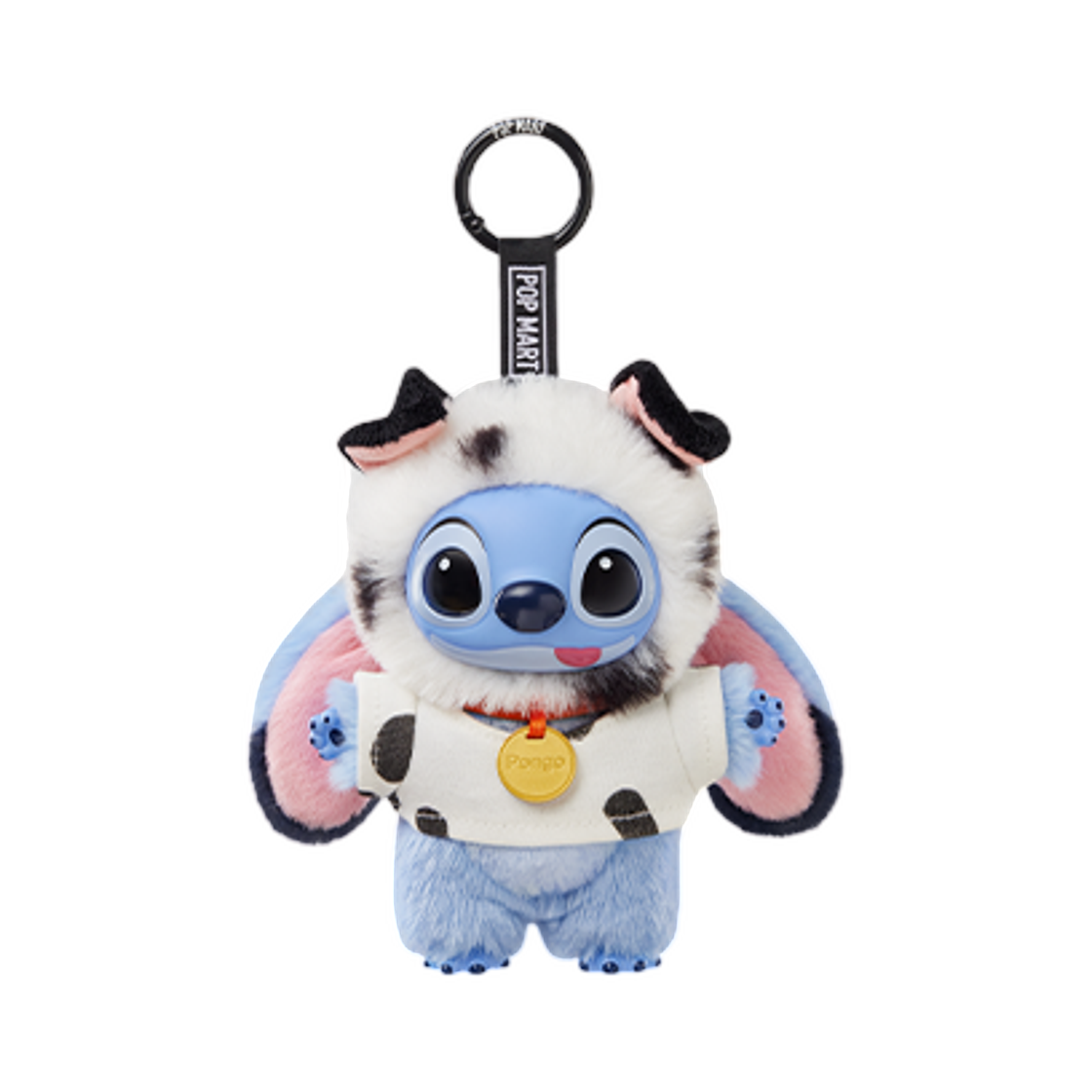 팝마트 스티치 어드벤터 시리즈 인형 키링 달마시안 스티치 (개봉 박스)(Pop Mart Stitch Adventure Series Vinyl Plush Pendant Dalmatian Stitch (Opened Case))