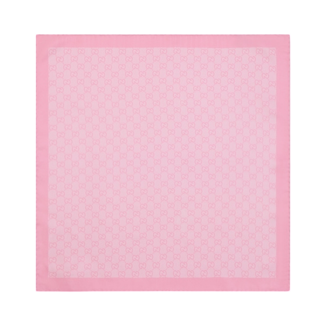 구찌 프린티드 실크 트윌 까레 스카프 라이트 핑크(Gucci Printed Silk Twill Carre Scarf Light Pink) - 2