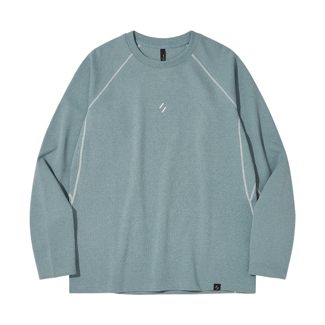 웰터 익스페리먼트 폰텍스 롱슬리브 티셔츠 블루