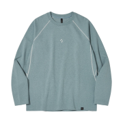 WELTER EXPERIMENT Pontex Long Sleeves T-Shirt Blue