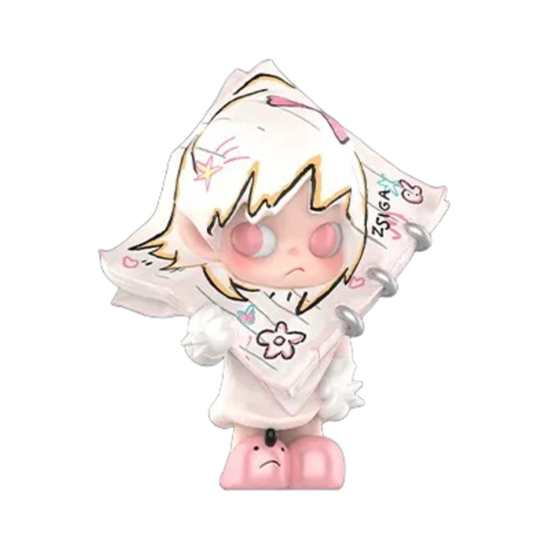 팝마트 지거 햇살 아래 시리즈 롱헤어 (개봉 박스)(Pop Mart Zsiga Under The Sun Series Figures Long Hair (Opened Case)) - 1