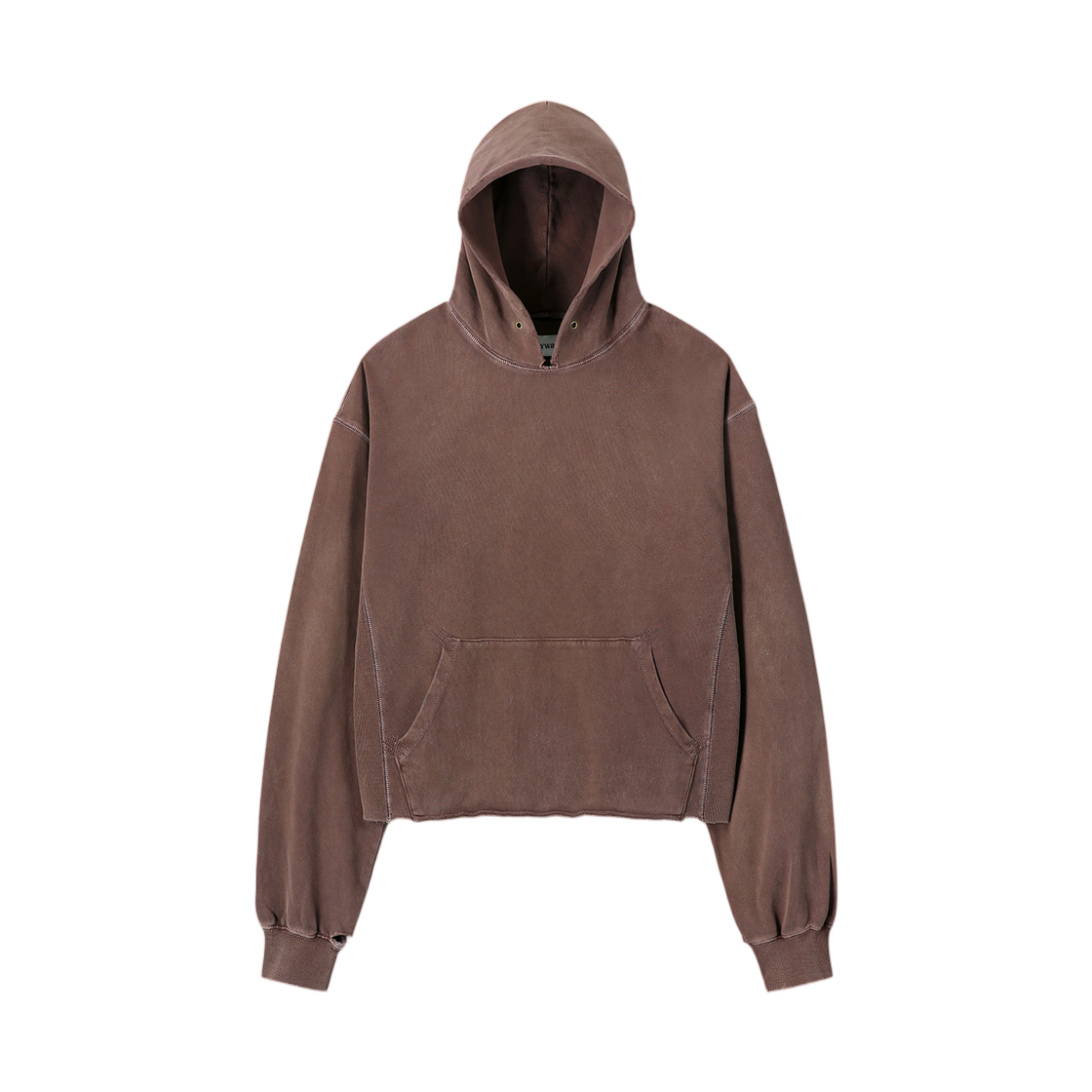 토니웩 가먼트 다이드 로우 엣지 후드 페이디드 레드(Tonywack Garment Dyed Raw Edge Hoodie Faded Red) - 1