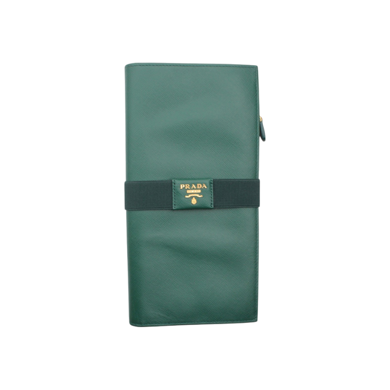 프라다 그린 사피아노 오거나이저 장지갑(Prada Green Saffiano Organizer Wallet)