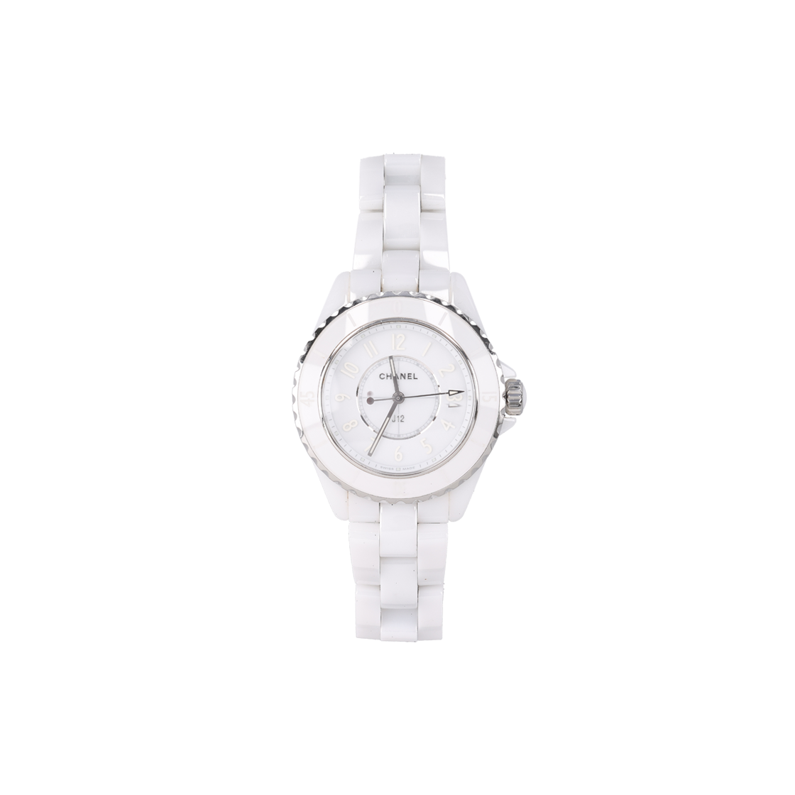 IT2C7QPCQ4BL Chanel H6345 J12 Phantom Watch 33mm Quartz White Ceramic Steel