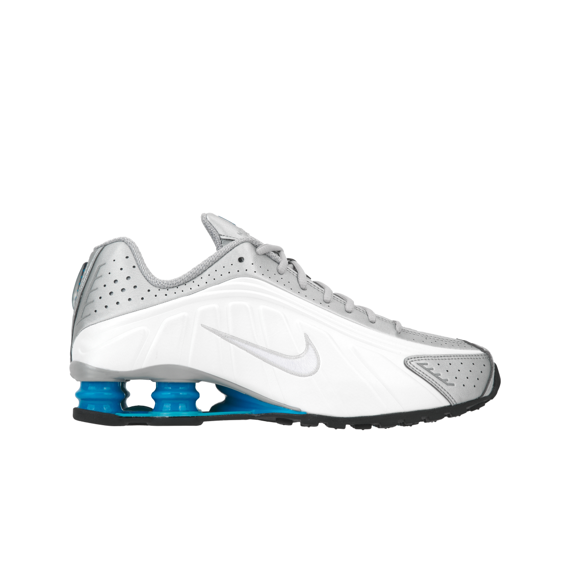 나이키 샥스 R4 메탈릭 실버 화이트(Nike Shox R4 Metallic Silver White)