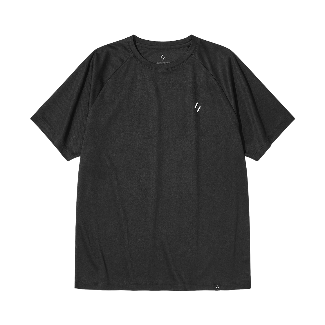WBFUTS008BK Welter Experiment Brisa Raglan T-Shirt Black