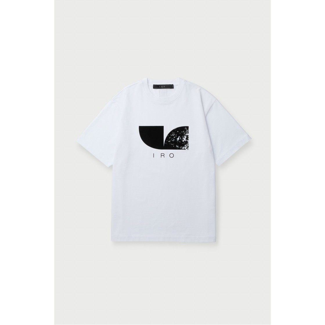 이로 플럭스 심볼 로고 반팔 티셔츠 화이트(IRO Flux Symbol Logo Short-Sleeve T-Shirt White) - 2