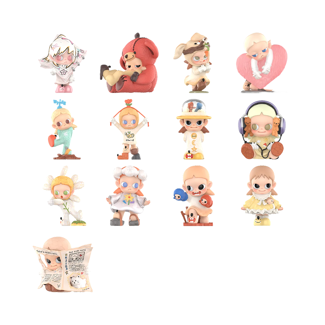 팝마트 지거 햇살 아래 시리즈 미개봉 랜덤박스 (12개입)(Pop Mart Zsiga Under The Sun Series Figures Sealed Case (12 Blind Boxes)) - 2