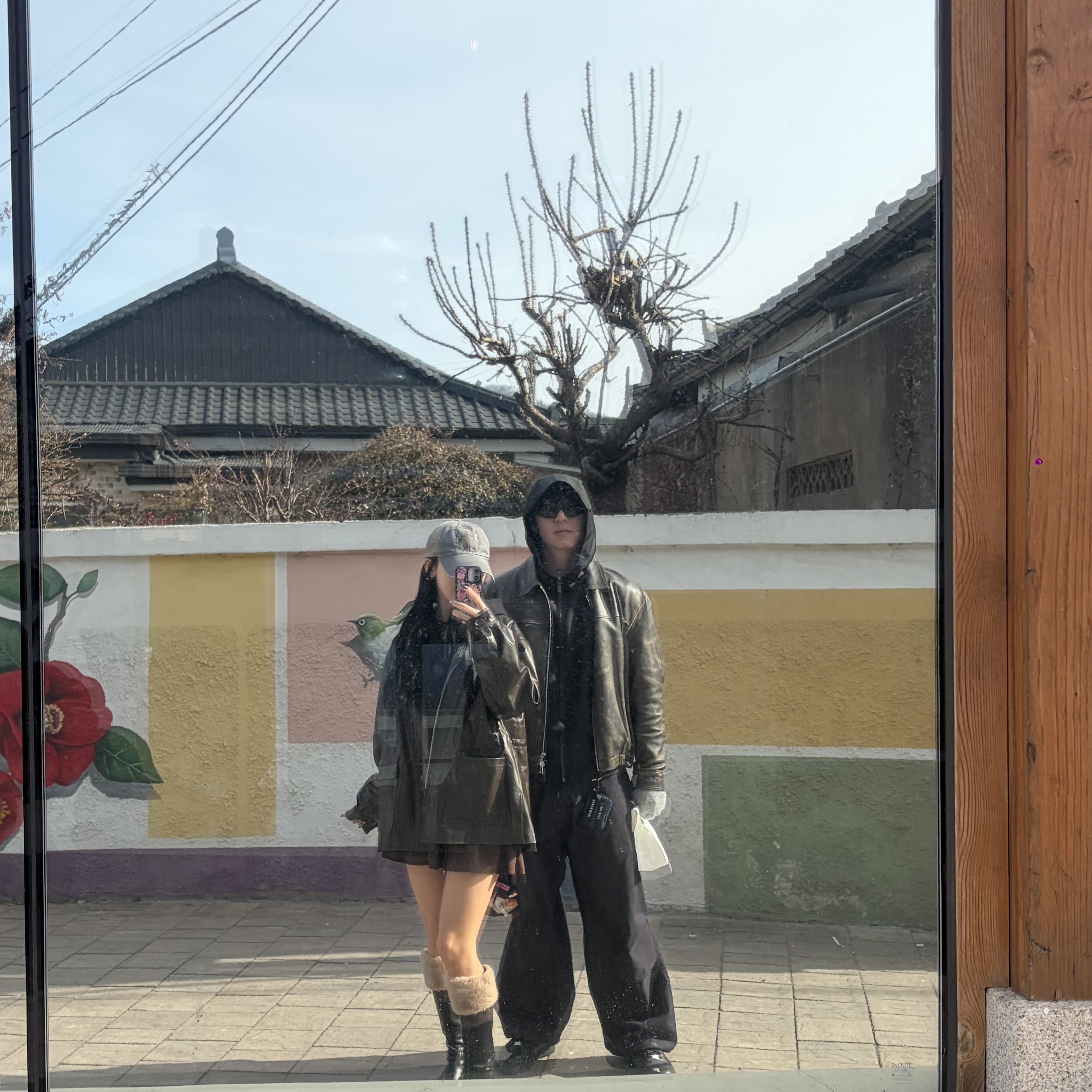 Ader Error Jacket Product. 11 Noir 착용 스타일