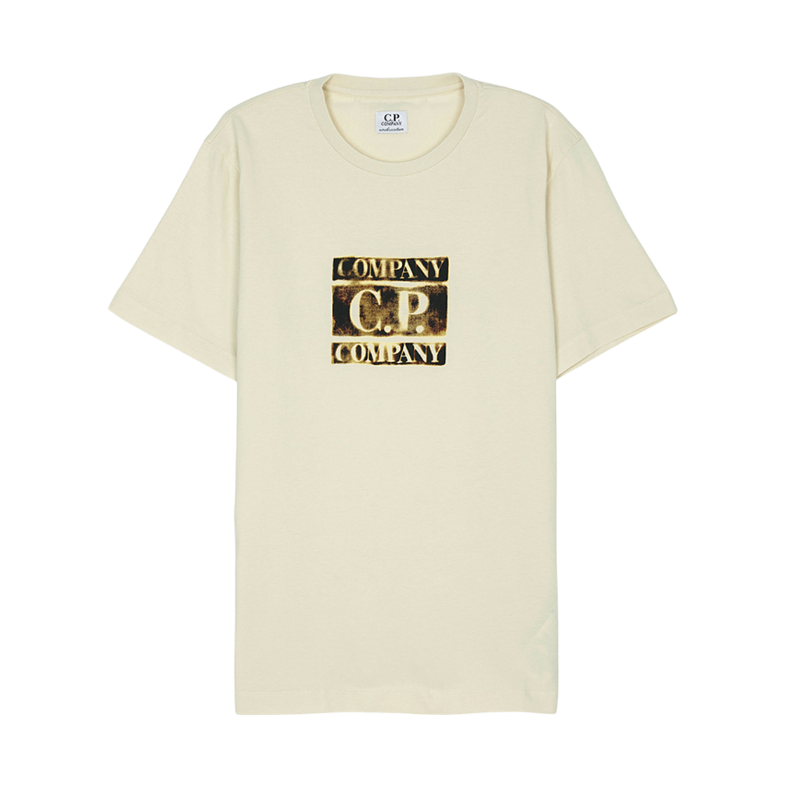 C6M00LLAA1710203 (Kids) C.P. Company Short Sleeve T-Shirt Yellow - 26SS