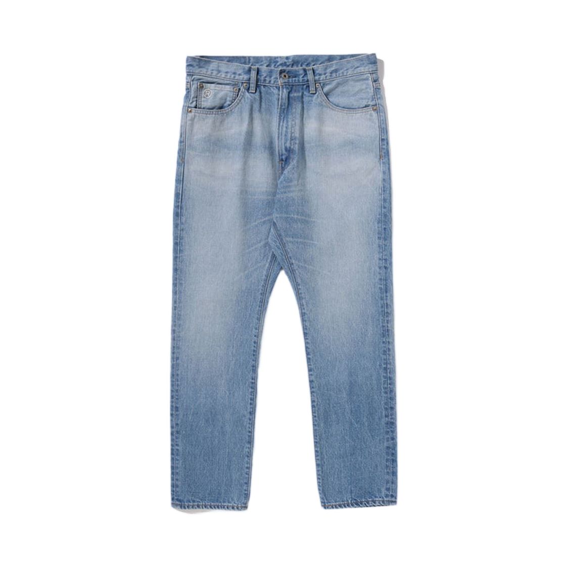 베이프 에이프 헤드 데님 팬츠 라이트 인디고(BAPE Ape Head Denim Pants Light Indigo)