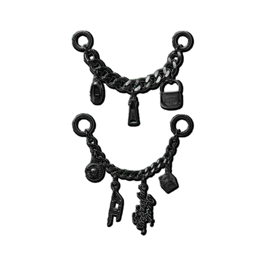 케이스티파이 x 디젤 메탈 폰 참 콤보 (2개 세트)(Casetify x Diesel Metal Phone Charm Combo (Set Of 2)) - 1