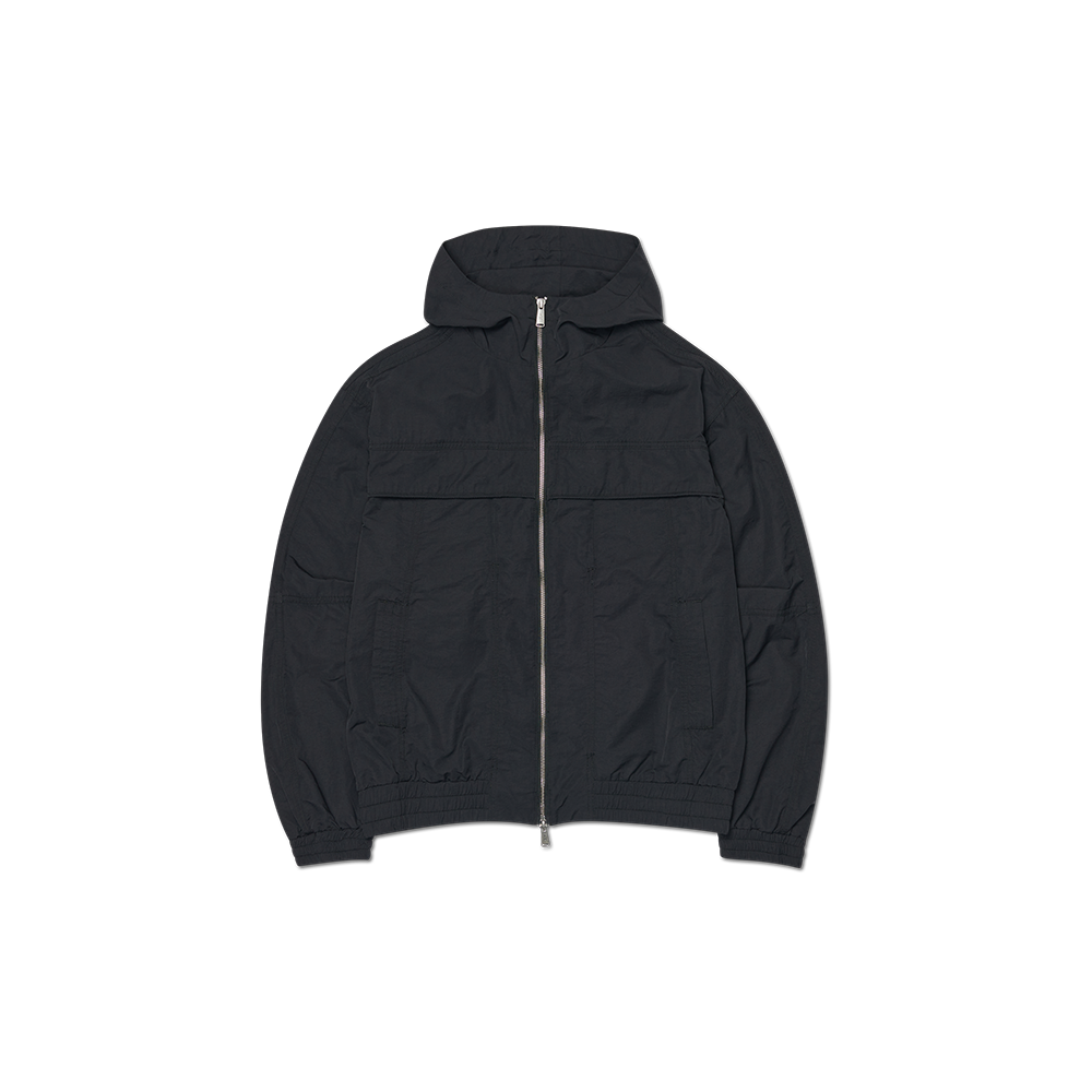 NMSS62JK08BLK NOMANUAL Slash Hooded Jacket Black