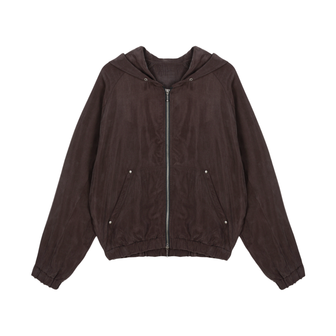 VUK61YJK002 Vacant Archive Women Elio Cupra Hoodie Jacket Brown