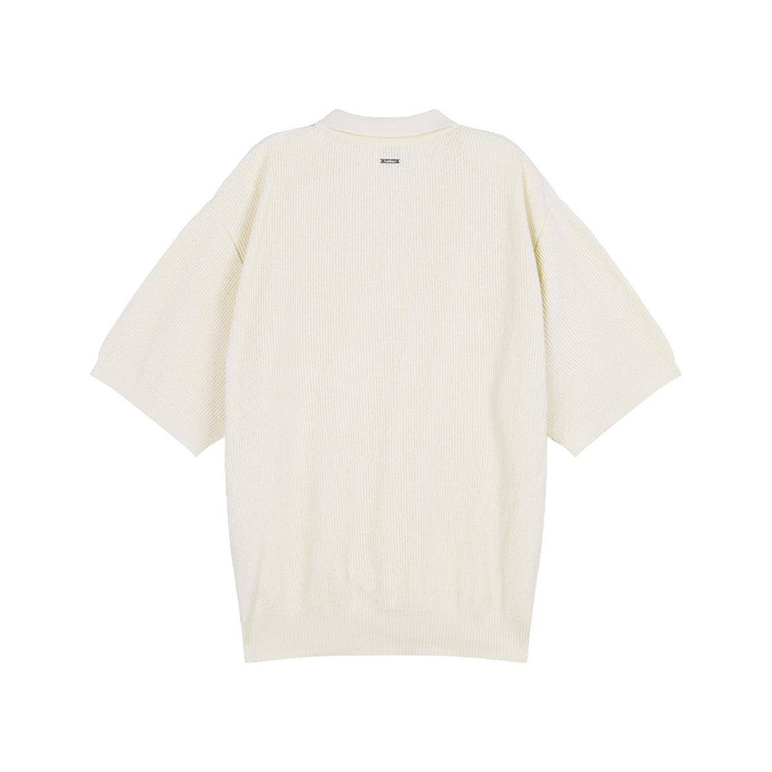 지오송지오 셈블런스 써커 오픈카라 니트 크림 ZI2KT872CR(ZIOSONGZIO SEMBLANCE Sucker Open Collar Knit Cream) - 2