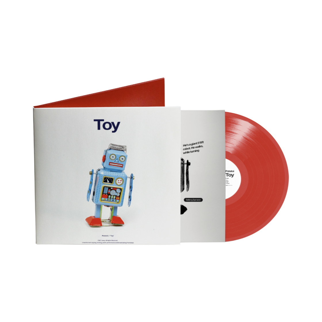 포타토이 EP 1집 토이 LP 레드(Potatoi 1st EP Toy LP Red) - 1