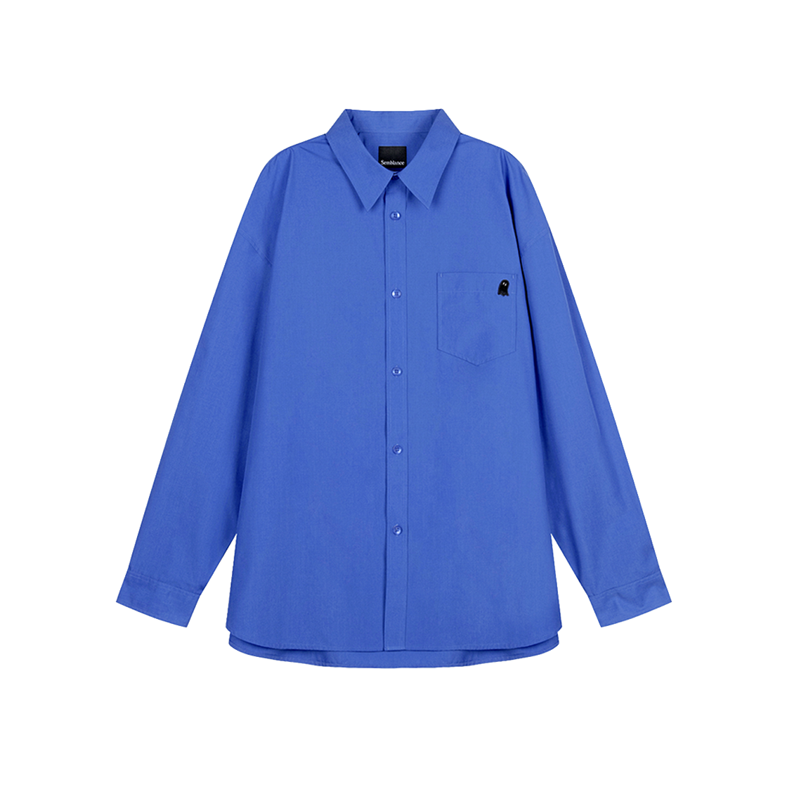 지오송지오 셈블런스 시그니처 셔츠 블루 ZI2SH802BL