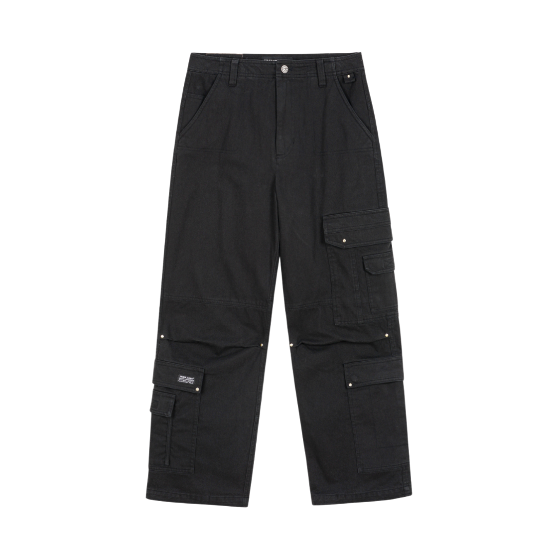 베이컨트 아카이브 맨 로완 카고 팬츠 블랙(Vacant Archive Men Rowan Cargo Pants Black)