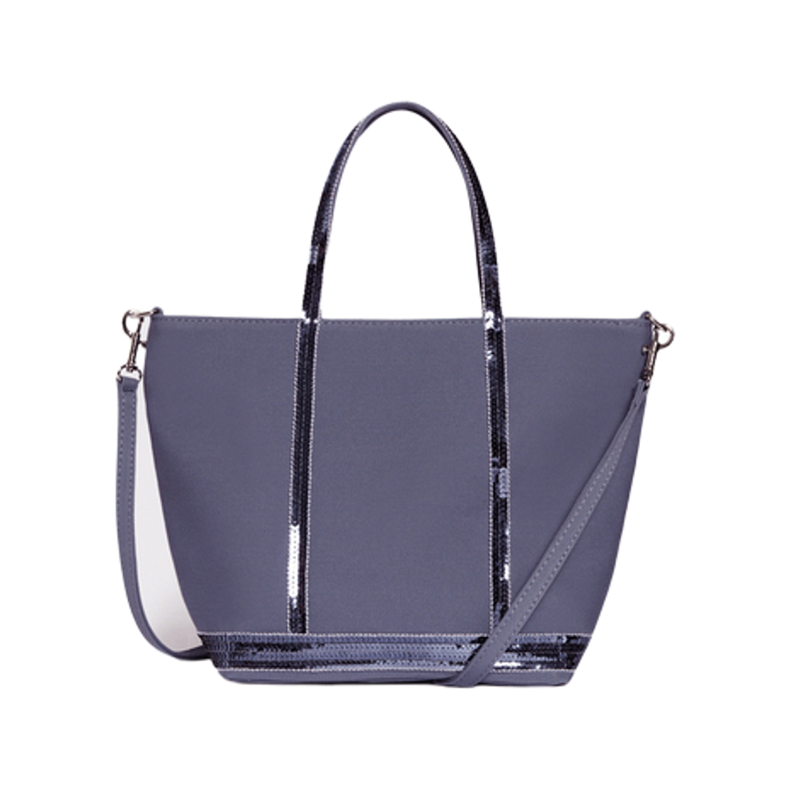 0PVE01-V40435-852 Vanessa Bruno Canvas S Cabas Tote Pervenche