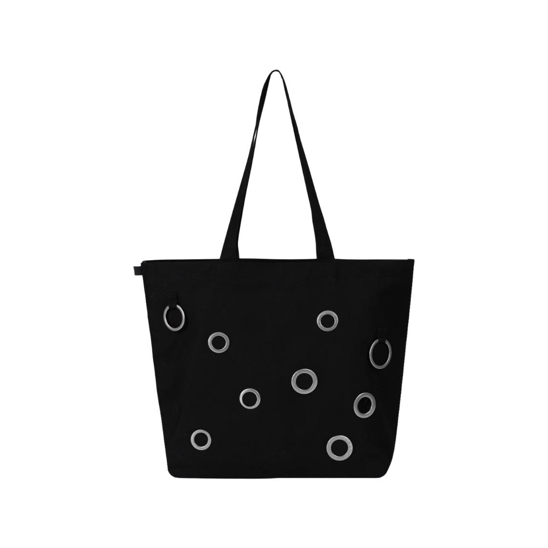 베이컨트 아카이브 룬 아일렛 토트백 블랙(Vacant Archive Lune Eyelet Tote Bag Black)
