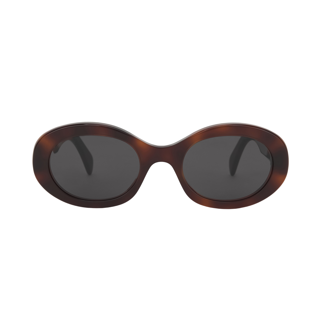 (W) 셀린느 아세테이트 트리옹프 01 선글라스 블론드 하바나((W) Celine Triomphe 01 Sunglasses in Acetate Blonde Havana) - 2