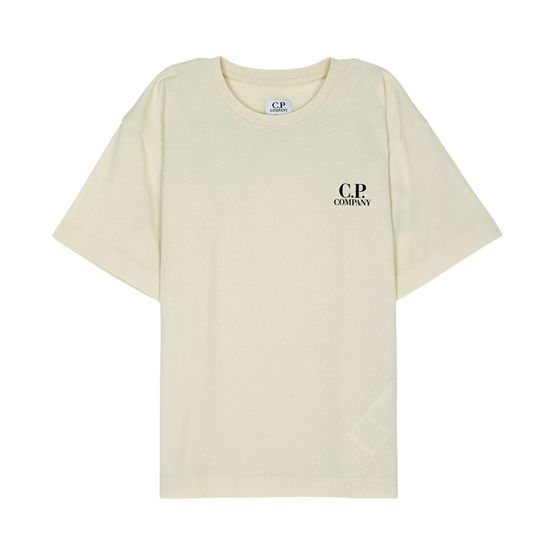 CUM00WLAA1710203 (Kids) C.P. Company Short Sleeve T-Shirt Beige - 26SS