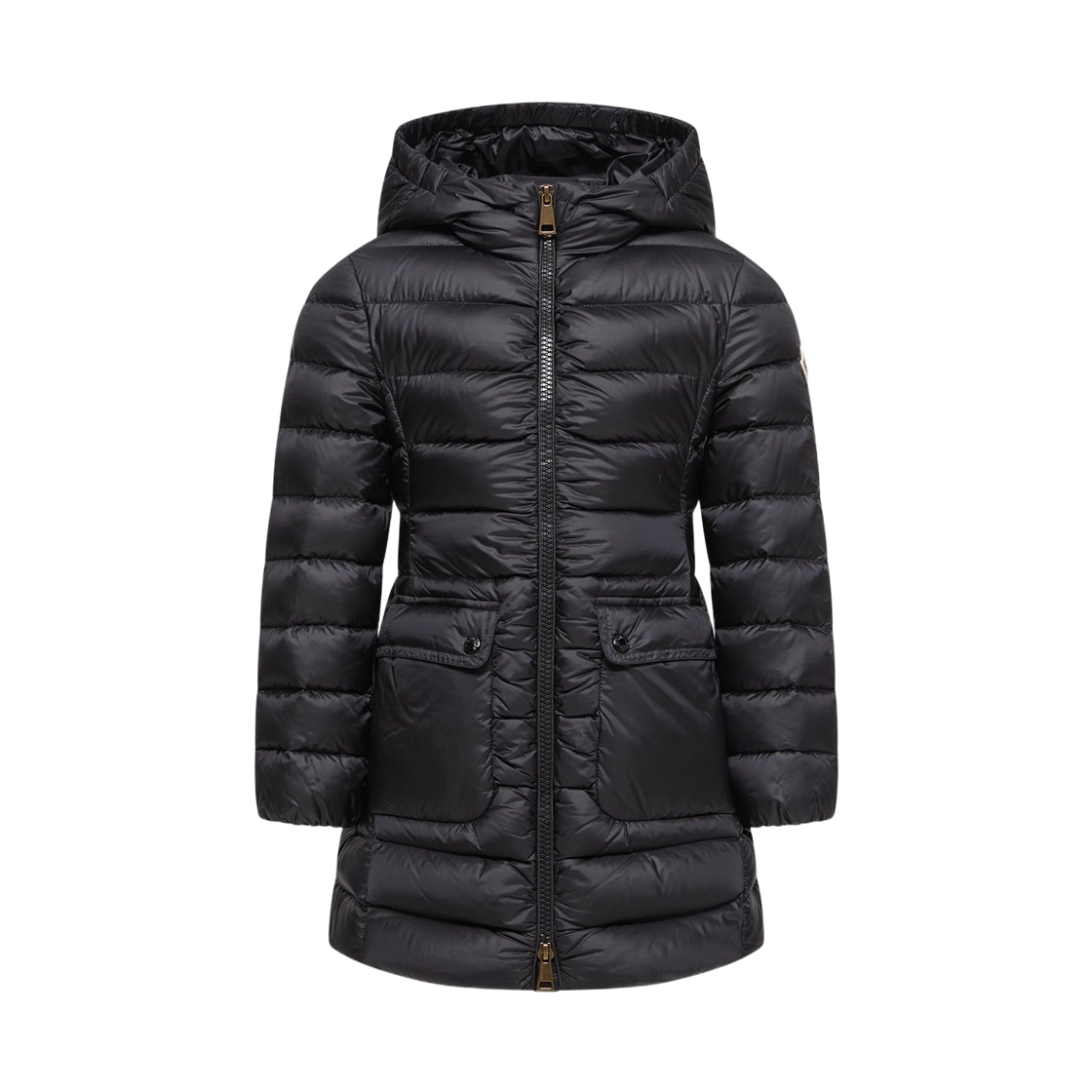 L1-954-1C00002-597YF-999 (Kids) Moncler Adile Hooded Down Jacket Black - 26SS
