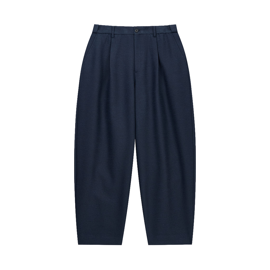 BI2PT268NY ZIOSONGZIO COLLECTION Tweed Balloon Pants Navy