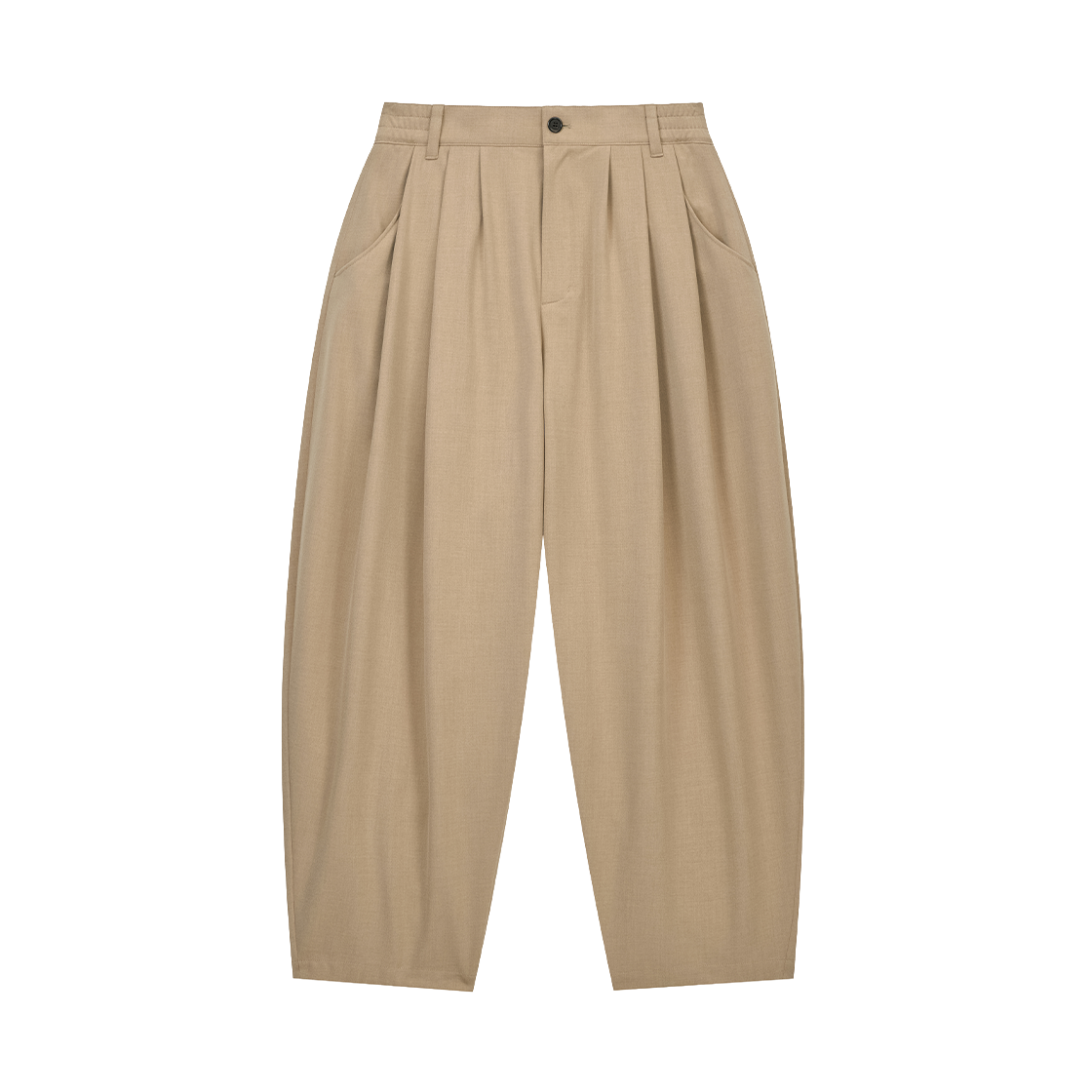 BI2PT215BE ZIOSONGZIO COLLECTION Pleats Volume Pants Beige
