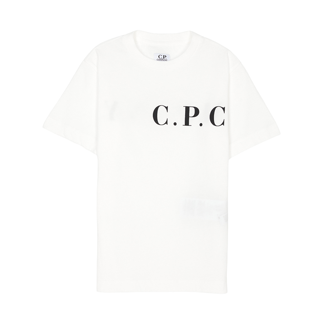 C5M00LLAA1710135 (Kids) C.P. Company Short Sleeve T-Shirt White - 26SS