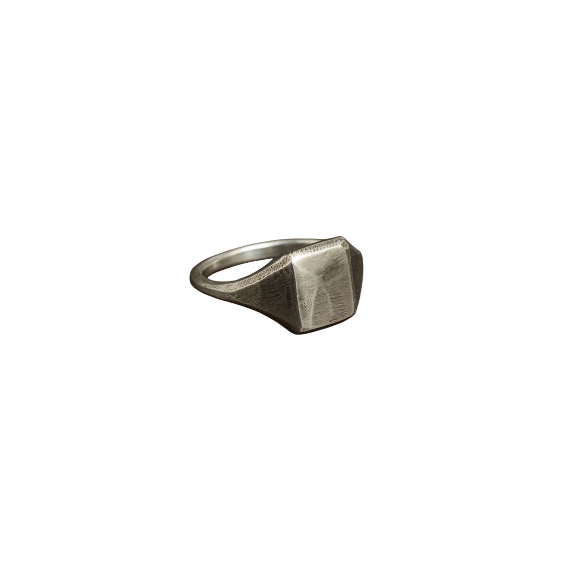 베르크슈타트 뮌헨 시그넷 링 스컬프처 실버 - 26SS(Werkstatt:Munchen Signet Ring Sculpture Silver - 26SS)