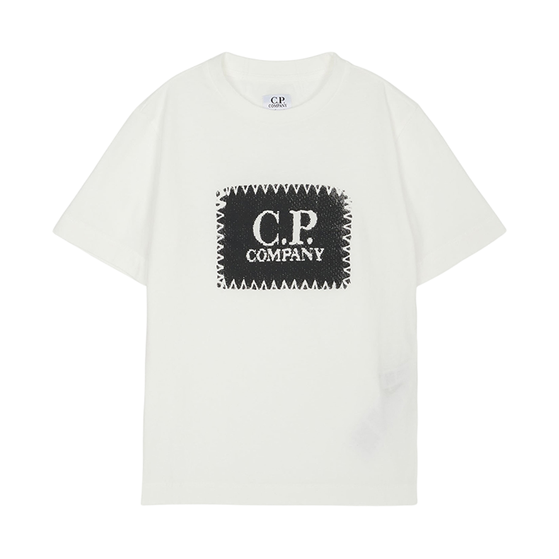 CMM00TLAA1710135 (Kids) C.P. Company Short Sleeve T-Shirt White - 26SS