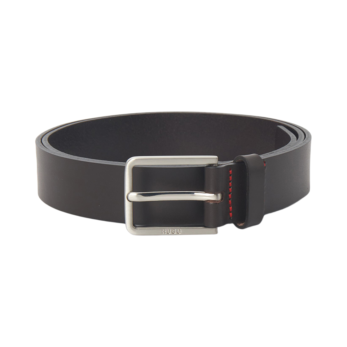 휴고 보스 이탈리안 레더 핀 버클 벨트 브라운(Hugo Boss Pin Buckle Belt in Italian Leather Brown)