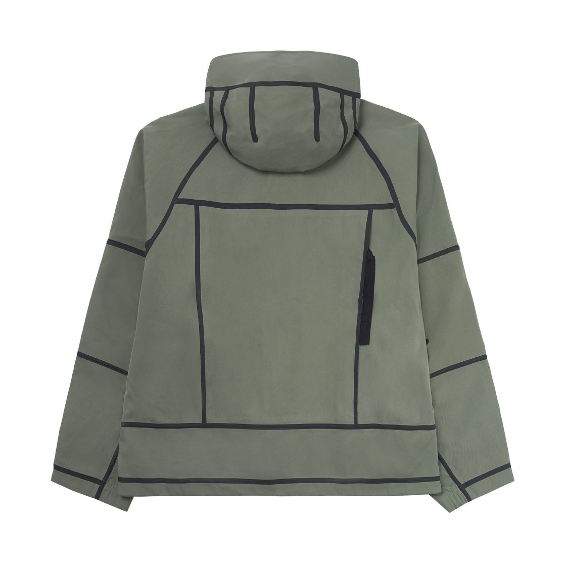 나이키 테크 스톰핏 후드 레인 자켓 라이트 아미 블랙 - 아시아(Nike Tech Storm-Fit Hooded Rains Jacket Light Army Black - Asia) - 2