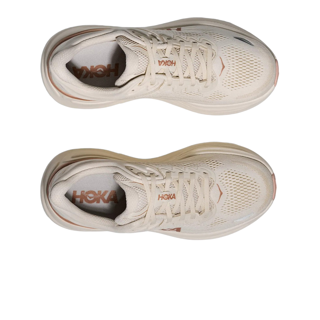 (W) 호카 본디 9 오트 밀크 로즈 골드 - 레귤러((W) Hoka Bondi 9 Oat Milk Rose Gold - Regular) - 2