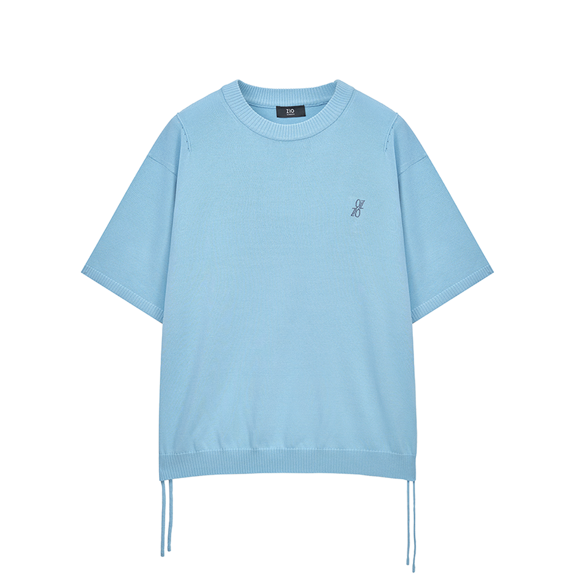 지오송지오 컬렉션 오르페우스 크루넥 니트 스카이블루 BI3KT305SB