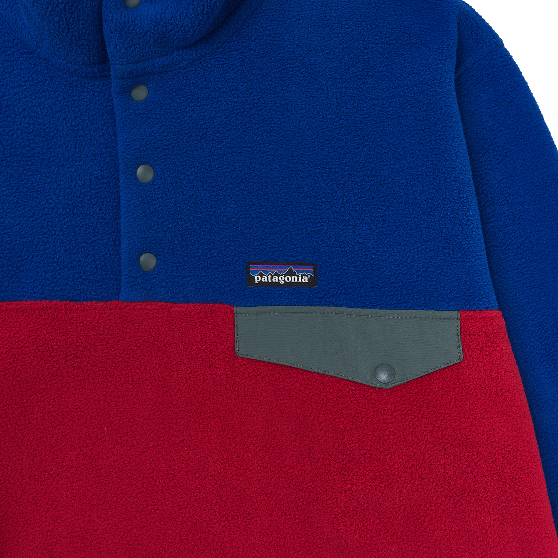 파타고니아 라이트웨이트 신칠라 스냅-T 플리스 풀오버 투어링 레드(Patagonia Lightweight Synchilla Snap-T Fleece Pullover Touring Red) - 3