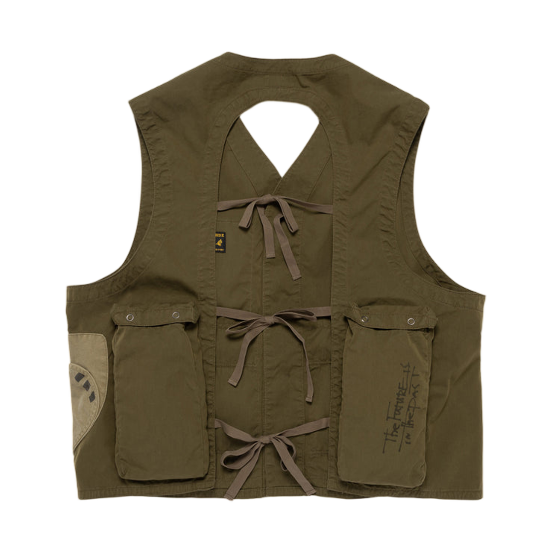 휴먼 메이드 밀리터리 베스트 올리브 드랩(Human Made Military Vest Olive Drab) - 2