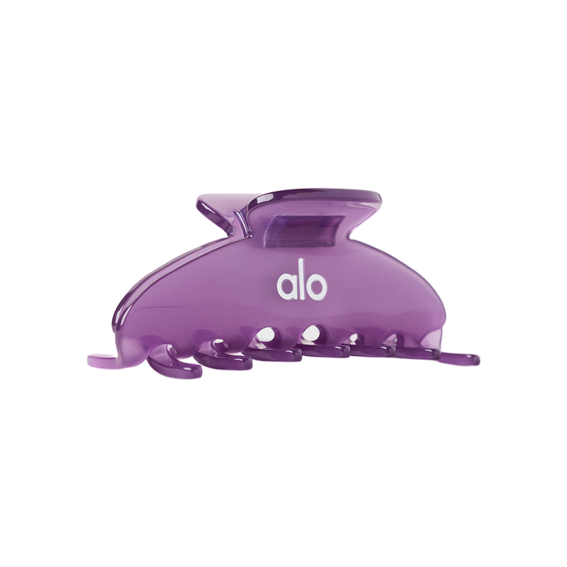 (W) 알로 요가 90's 클로 클립 플럼 키스 클리어((W) Alo Yoga 90's Claw Clip Plum Kiss Clear) - 2