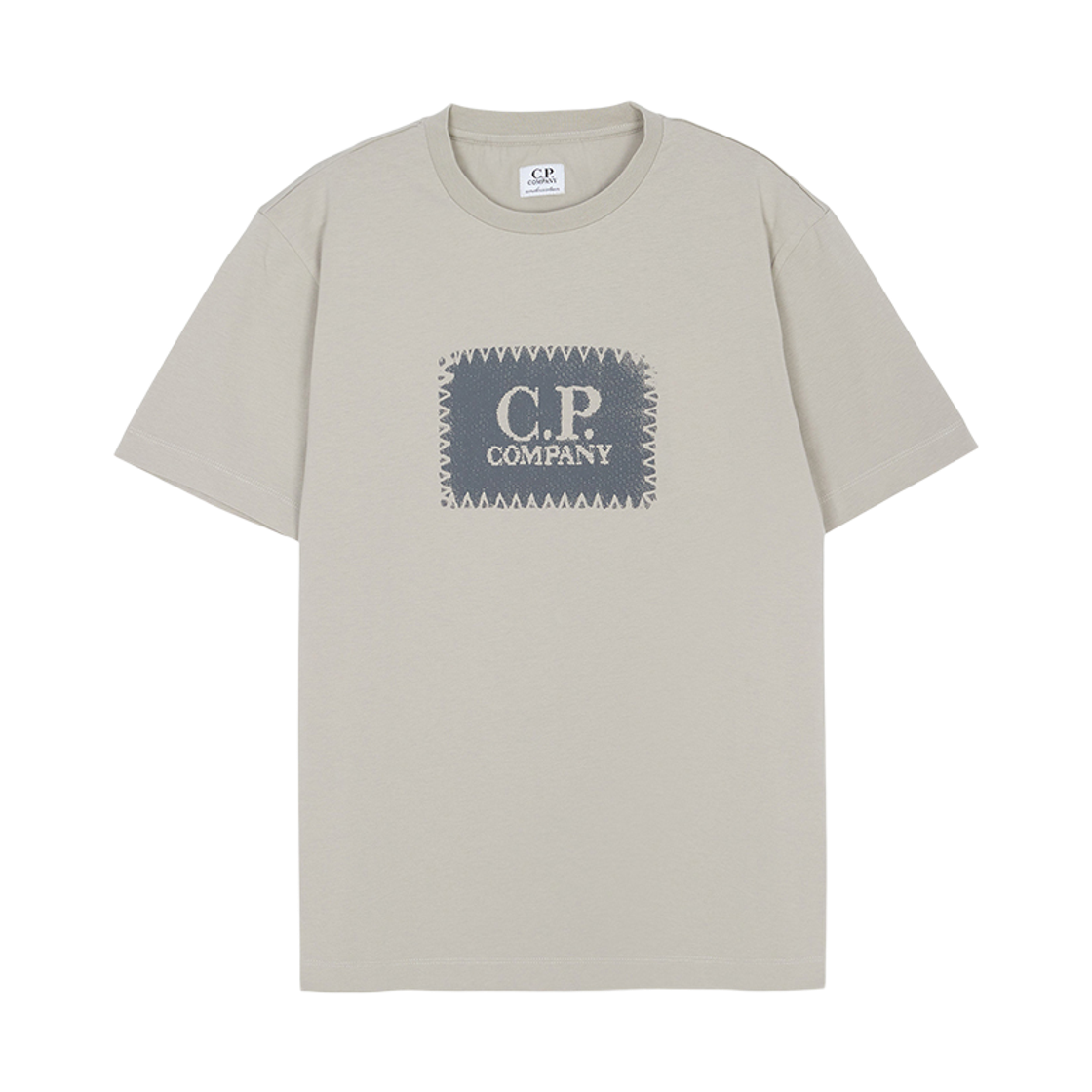 CMM00TLAA1760069 (Kids) C.P. Company Short Sleeve T-Shirt Khaki Beige - 26SS