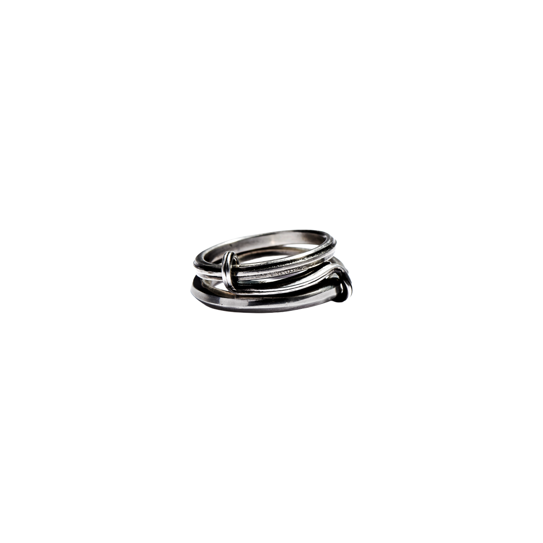 [10% 적립] 베르크슈타트 뮌헨 커넥티드 링 롱 링크 실버 - 26SS([10% 적립] Werkstatt:Munchen Connected Ring Long Link Silver - 26SS)