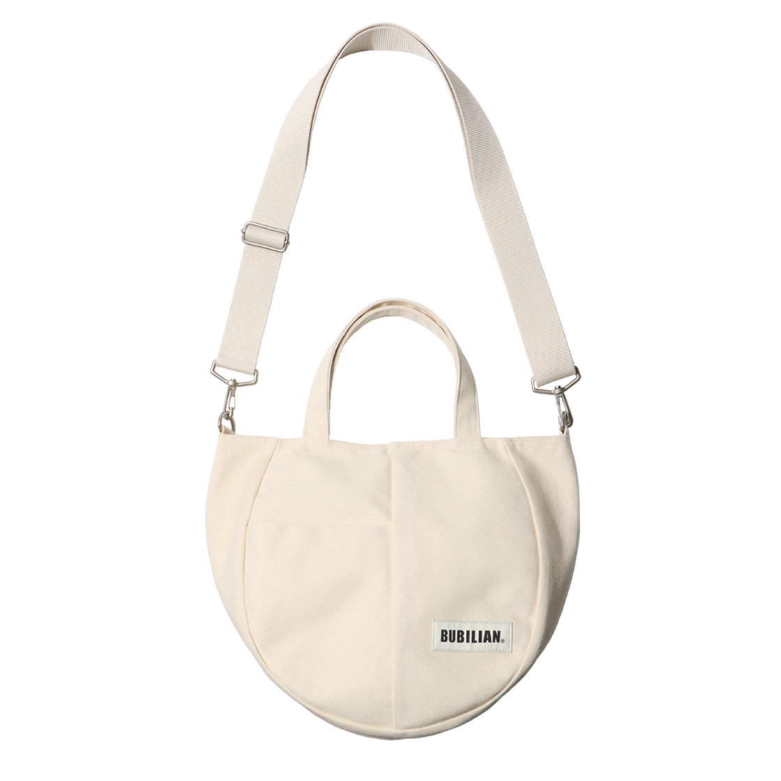 버빌리안 서큘러 크로스백 아이보리(Bubilian Circular Cross Bag Ivory)