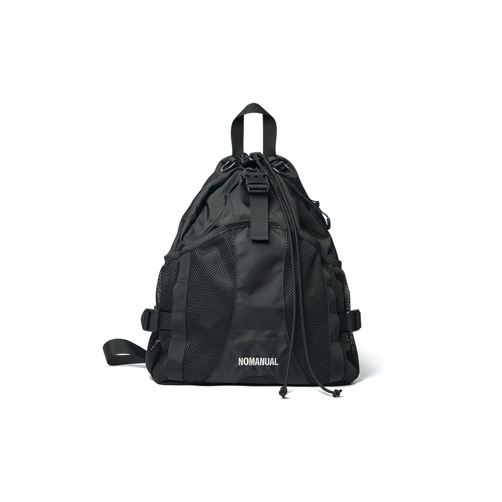 NMSS62BG03BLK NOMANUAL 2Way String Bag Black